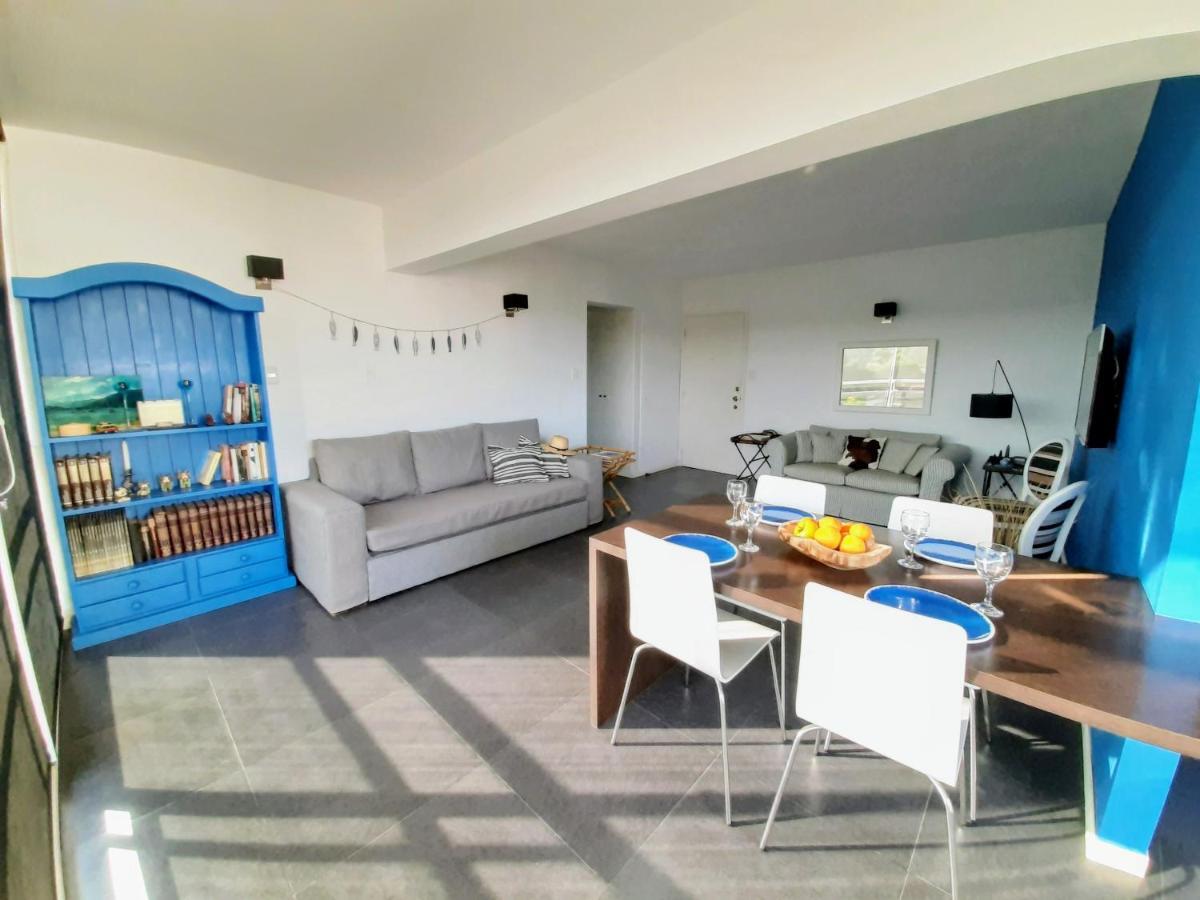 Casa Azul Primera Linea Mar I Playa Mansa Parada 10 Edificio Isla De Gorriti بونتا دل استي المظهر الخارجي الصورة